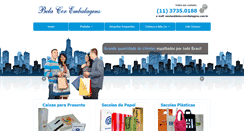 Desktop Screenshot of belacorembalagens.com.br
